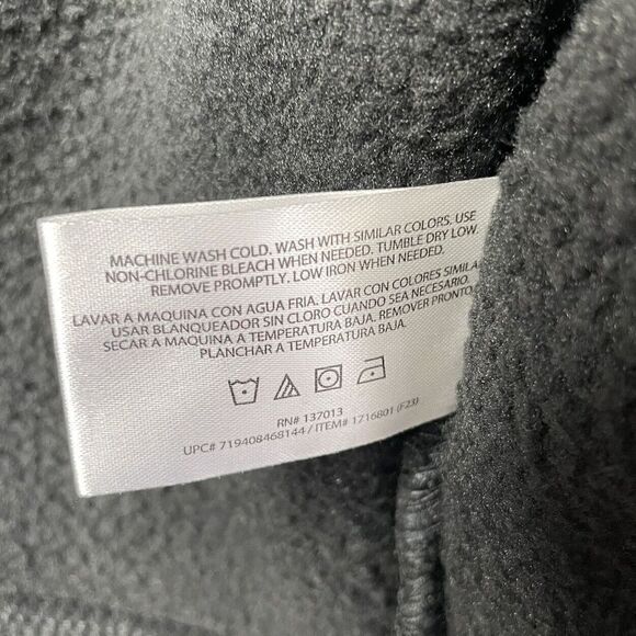 ORVIS Jacket Mens Medium Black Fleece Full-Zip NEW Casual Outdoor Logo - Picture 15 of 16